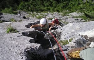 Via ferrata à Megève